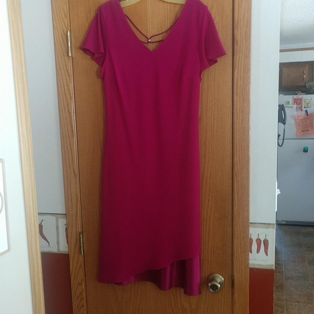 Purple dress